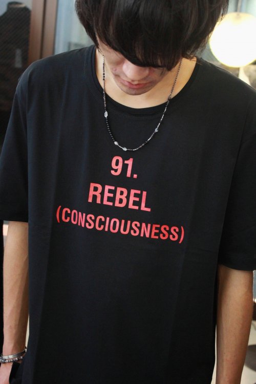 Wizzard [ウィザード] プリントTシャツ '91 REBEL CONSCIOUSNESS 