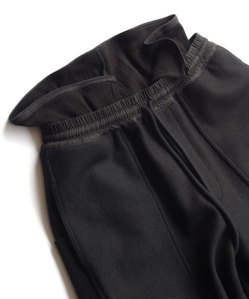 Wizzard [ウィザード] LAYERED PANTS＜レイヤードパンツ＞ ブラック