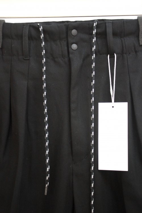 JieDa [ジエダ] GABARDINE 3 TUCK SLACKS ＜ギャバジン3タック