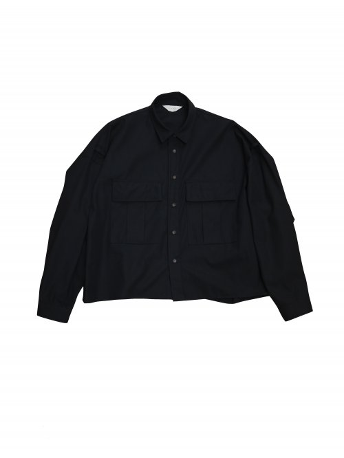 カラーブラックジエダ JIEDA ミリタリーシャツ ジャケット サイズ1
