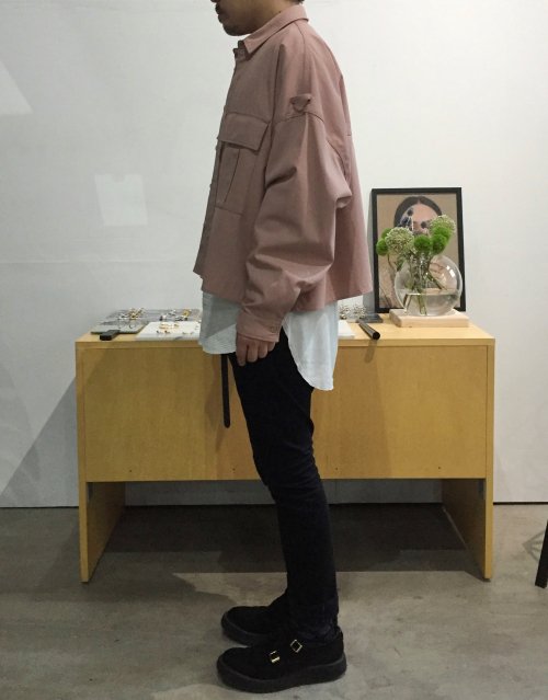 JieDa [ジエダ] GABARDINE MILITARY SHIRT BLOUSON ＜ギャバジン