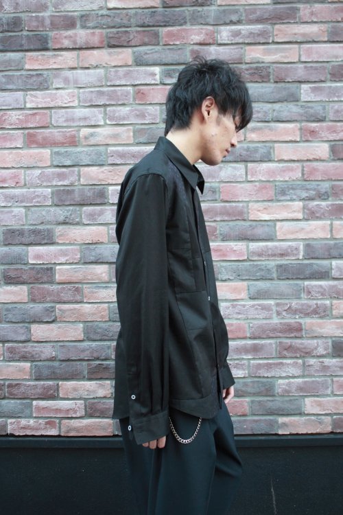 ANREALAGE [アンリアレイジ] PANEL PATCHWORK SHIRT ＜パネルパッチ