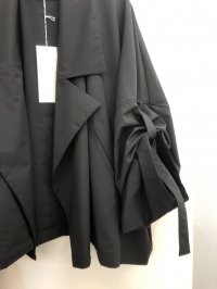 my beautiful landlet [マイビューティフルランドレット] tropical cloth coat ＜トロピカルクロスコート＞ ブラック