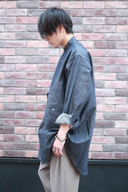 N.HOOLYWOOD × WRANGLER [エヌハリウッド×ラングラー] COLLECTION LINE DENIM SHIRT COAT  ＜コレクションライン デニムシャツコート＞ インディゴ