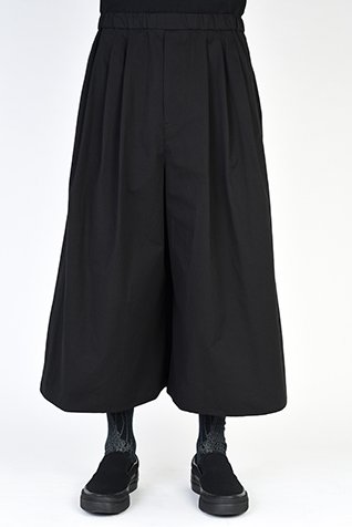 LAD MUSICIAN [ラッドミュージシャン] HIGH COUNT TWILL 3TUCK CROPPED WIDE PANTS