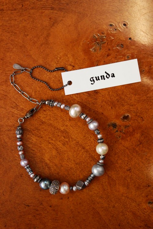 gunda [ガンダ] FLAMINGO BRACELET/B ＜フラミンゴブレスレット/B＞ シルバー