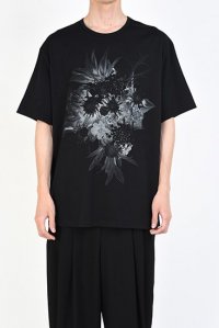LAD MUSICIAN [åɥߥ塼] T-CLOTH FLOWER BIG T-SHIRT եӥåTġ 2319-805 ֥åߥۥ磻