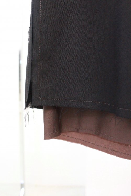 sulvam [サルバム] LAYERED SKIRT PANTS ＜レイヤードスカートパンツ