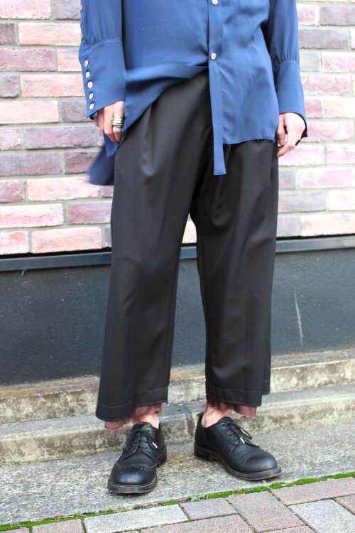 sulvam [サルバム] HIGHTWAIST PANTS ＜ハイウエストパンツ＞ 2019AW ...