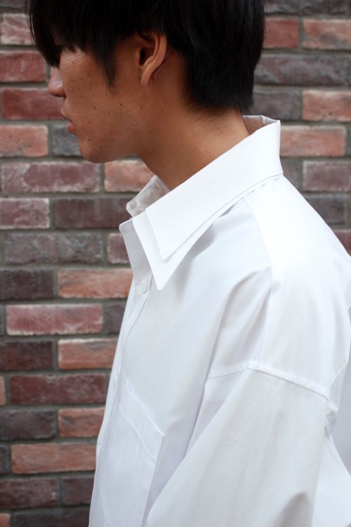 sulvam [サルバム] DOUBLE COLLAR OVER SHIRT ＜ダブルカラーオーバー