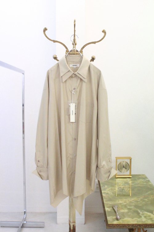 sulvam [サルバム] DOUBLE COLLAR OVER SHIRT ＜ダブルカラーオーバー