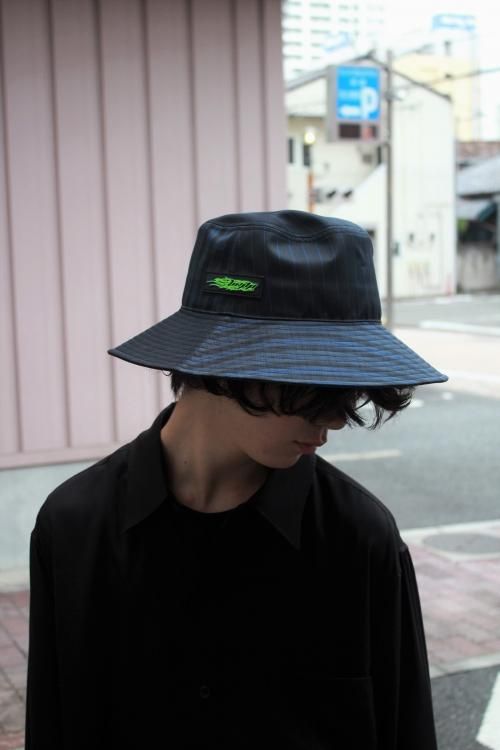 JieDa [ジエダ] SWITCHING LONG BRIM BUCKET HAT ＜スイッチングロング ...