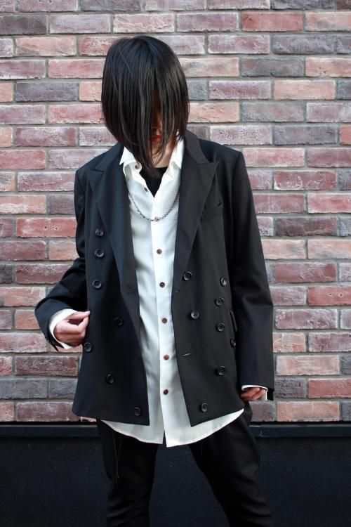 Sulvam サルバム Button S W Jacket ボタンダブルブレスト