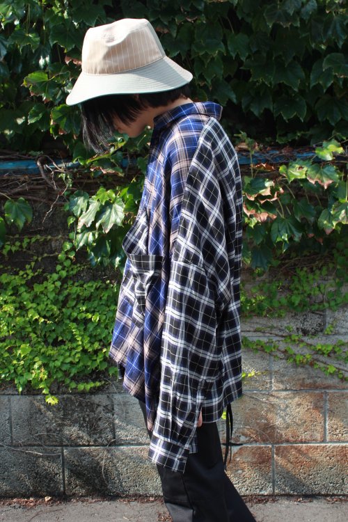 JieDa [ジエダ] ASMMETRY L/S SHIRT＜アシンメトリーロングスリーブ