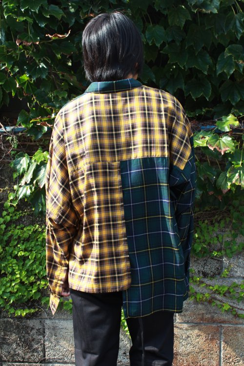 JieDa [ジエダ] ASMMETRY L/S SHIRT＜アシンメトリーロングスリーブ