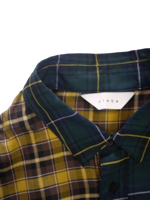 JieDa [ジエダ] ASMMETRY L/S SHIRT＜アシンメトリーロングスリーブ