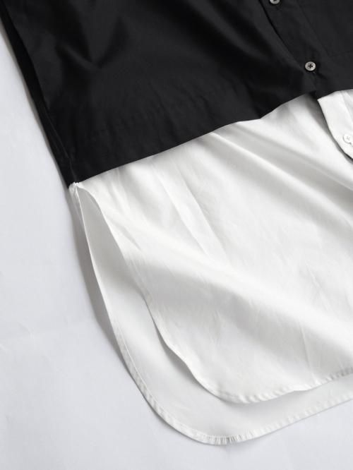 Wizzard [ウィザード] LAYERED LONG SHIRTS ＜レイヤードロング