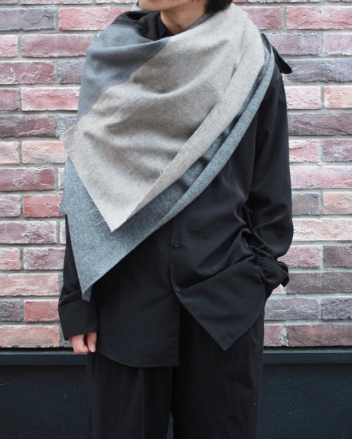 PATRICK STEPHAN [パトリックステファン] Jersey Scarf 'wrap