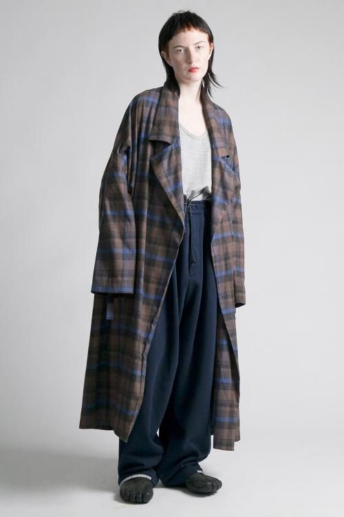 定価65780円マイビューティフルランドレット print wool long coat ...