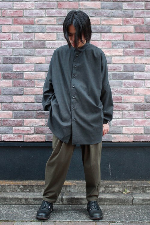 TROVE [トローヴ] UNI WIDE CHECK SHIRT(NEW SPEC) ＜ワイドシャツ ...