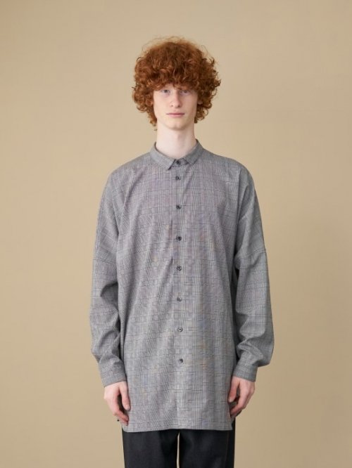 TROVE [トローヴ] UNI WIDE CHECK SHIRT(NEW SPEC) ＜ワイドシャツ ...