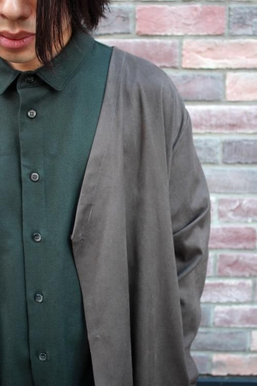 TROVE [トローヴ] UNI WIDE WOOL SHIRT(NEW SPEC) ＜ワイド