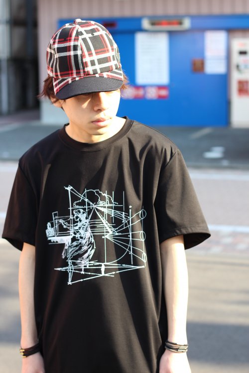 ANREALAGE [アンリアレイジ] LOW ANGLE PRINT TEE SHIRT 2020SS ＜ロー