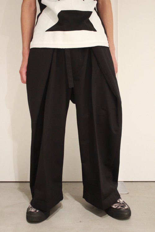 anrealage 19aw 200% zoom pants ベージュ ワークパンツ チノパン