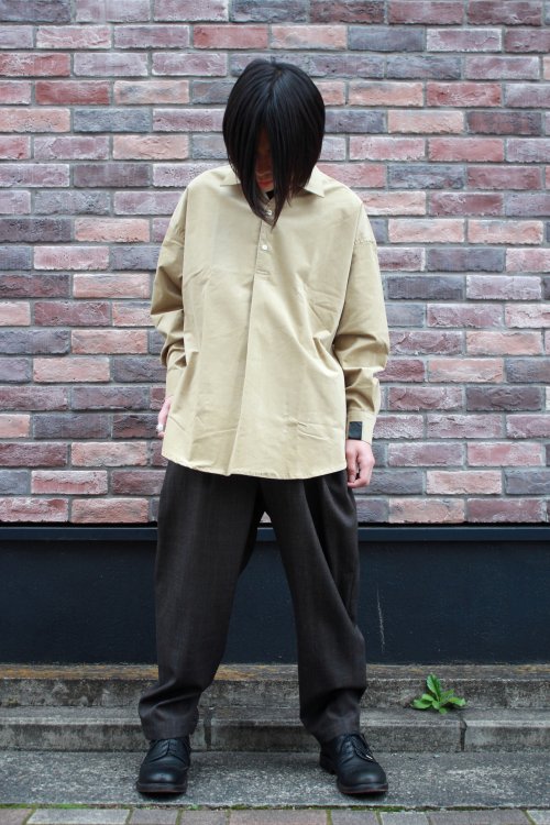 N.HOOLYWOOD [エヌハリウッド] COMPILE LINE VELVET WIDE SHIRT