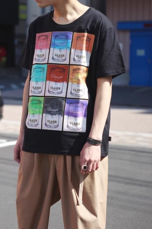 glamb [グラム] Plantopia soup t-shirt ＜プリントTシャツ＞ ブラック