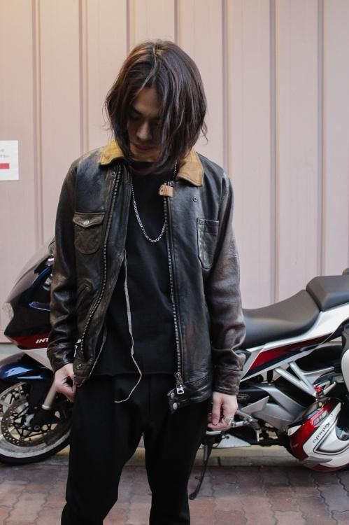 glamb [グラム] GB0319 / JKT03 : Blaine leather JKT ＜ブレイン ...