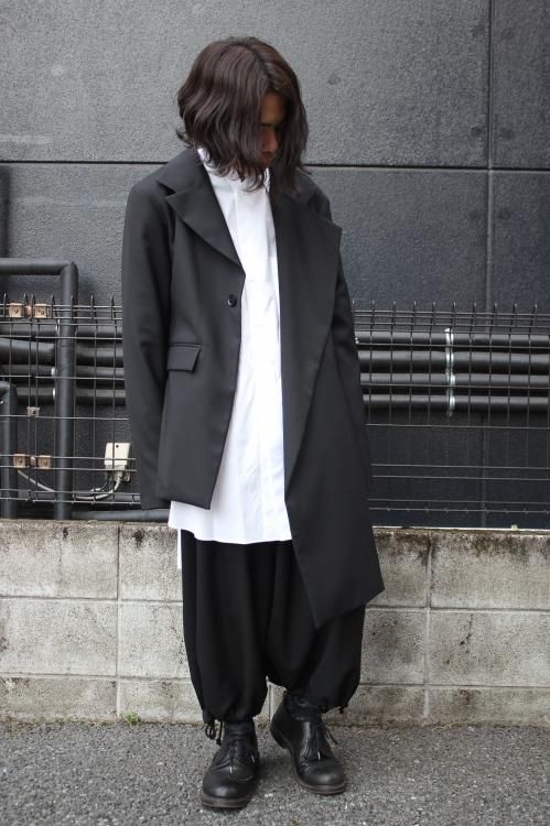 無地・新色登場！ yohji yamamoto ウールバルーンパンツ - その他