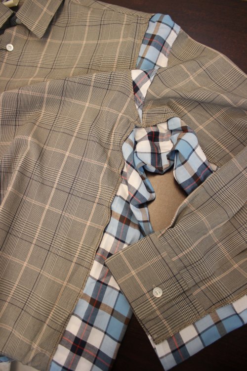 N.HOOLYWOOD [エヌハリウッド] COLLECTION LINE BIG CHECK SHIRT