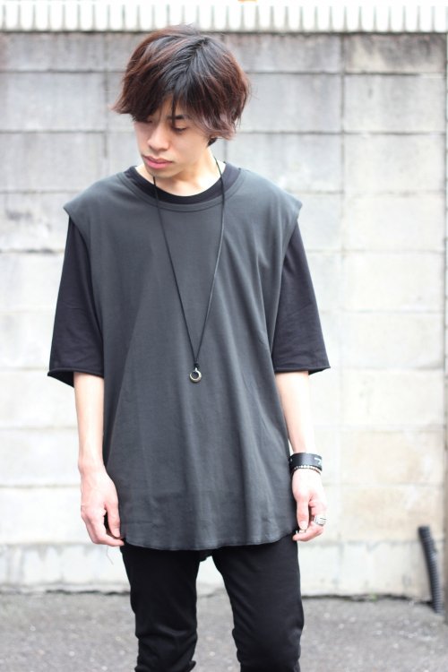 LAD MUSICIAN [ラッドミュージシャン] SLEEVELESS CUTSEW ＜スリーブ