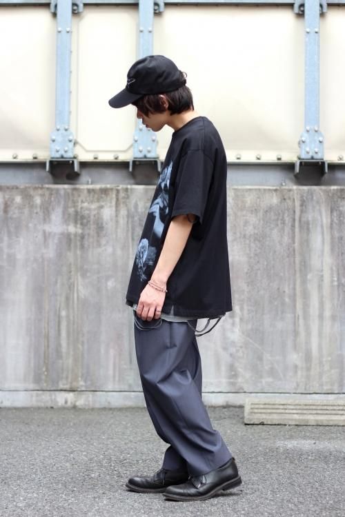 LAD MUSICIAN テーパード2タックワイドパンツ