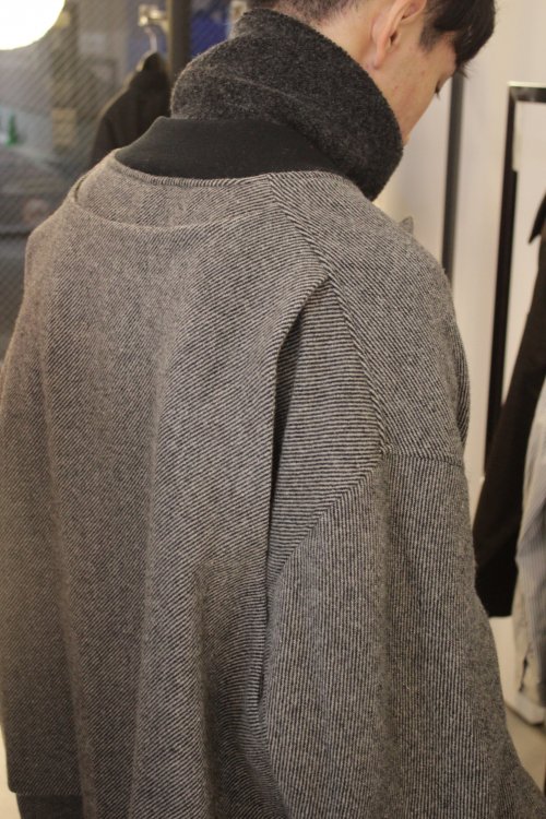 VOAAOV [ヴォアーブ] TUMBLER TWEED 2WAY MA-1 BIG BLOUSON ＜ツイード