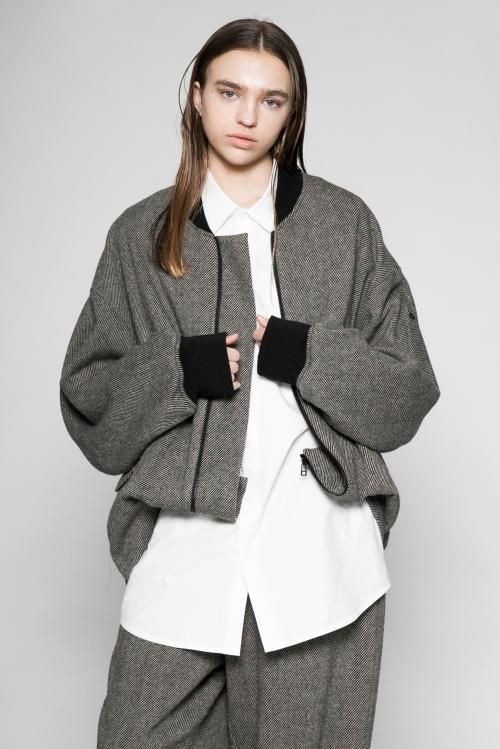 ジャケット・アウター VOAAOV 20aw tumbler tweed long coat ジャケット・アウター VOAAOV 20aw tumbler tweed long coat