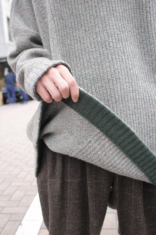 Dulcamara [ドゥルカマラ] asymmetry pullover knit 20AW 
