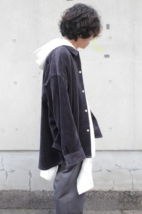 N.HOOLYWOOD [エヌハリウッド] COLLECTION LINE CORDUROY WIDE SHIRT