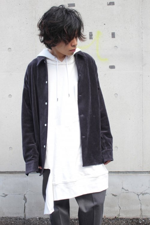 N.HOOLYWOOD [エヌハリウッド] COLLECTION LINE CORDUROY WIDE SHIRT