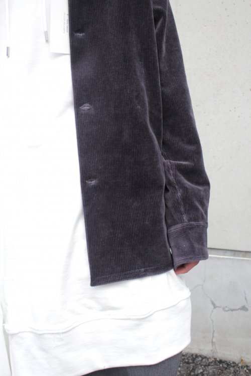 N.HOOLYWOOD [エヌハリウッド] COLLECTION LINE CORDUROY WIDE SHIRT