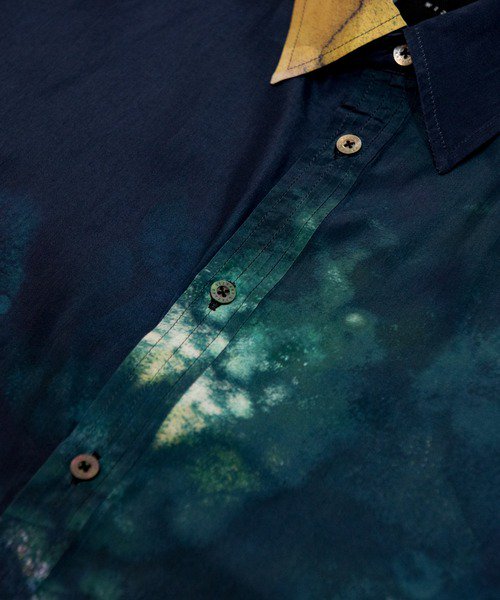 Wizzard [ウィザード] H/S PRINT SLIT SHIRTS ＜ハーフスリーブ