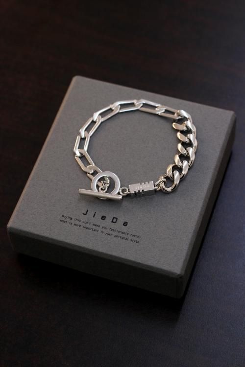 2021AW予約】JieDa [ジエダ] SWITCHING CHAIN BRACELET ＜スイッチング 