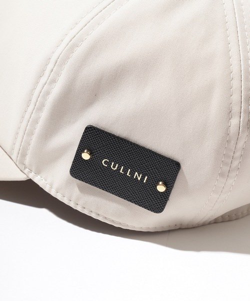 CULLNI [クルニ] Leather Patch BB Cap ＜レザーパッチベースボール