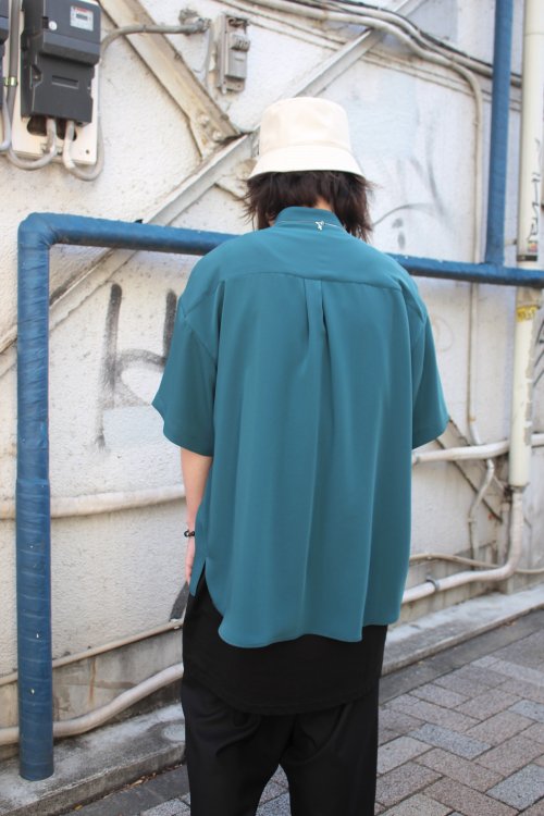 CULLNI [クルニ] Stand Collar Buzam Shirt ＜スタンドカラーブザム