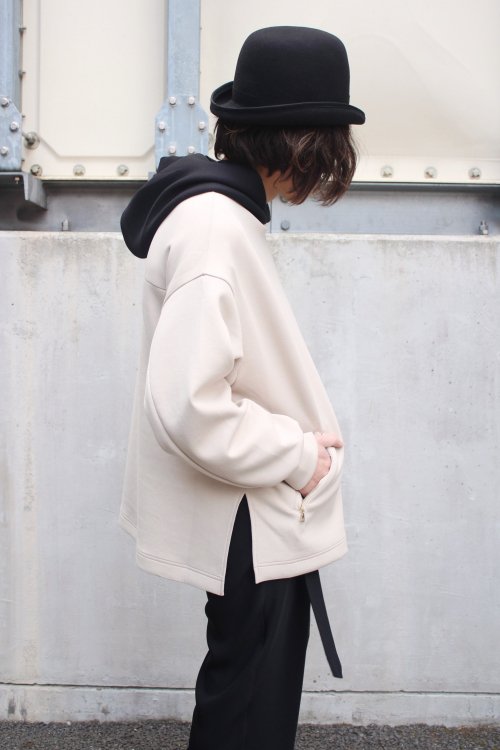 CULLNI [クルニ] Asymmetry Pocket Hoodie Parker ＜アシンメトリー