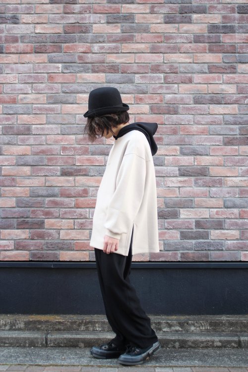 CULLNI [クルニ] Belt Tuck Slacks Pants ＜ベルトタックスラックス