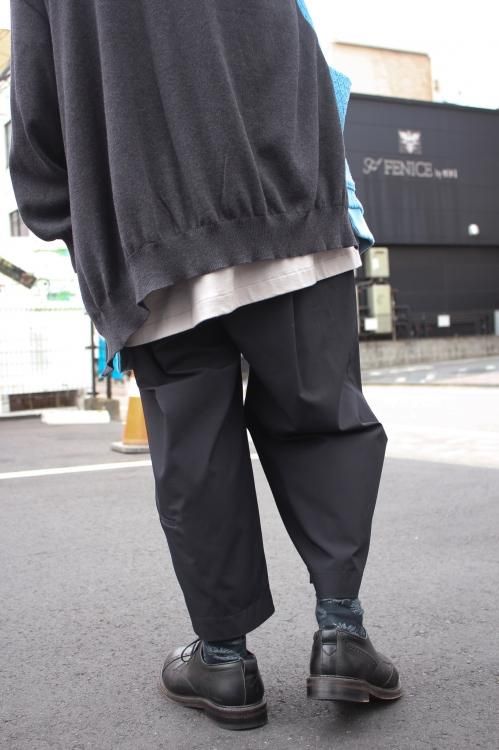 Dulcamara [ドゥルカマラ] CHINOCHINO Tuck Wide Pants 21SS ＜チノ 