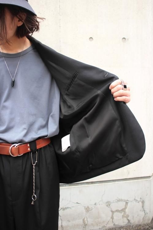 Dulcamara よそいきドロップジャケット 20AW Dulcamara よそいきドロップJK -YOSOIKI-(D121-J114) style