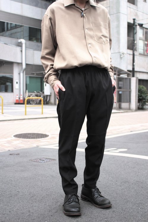 N.HOOLYWOOD [エヌハリウッド] COMPILE LINE OPEN COLLAR WIDE SHIRT
